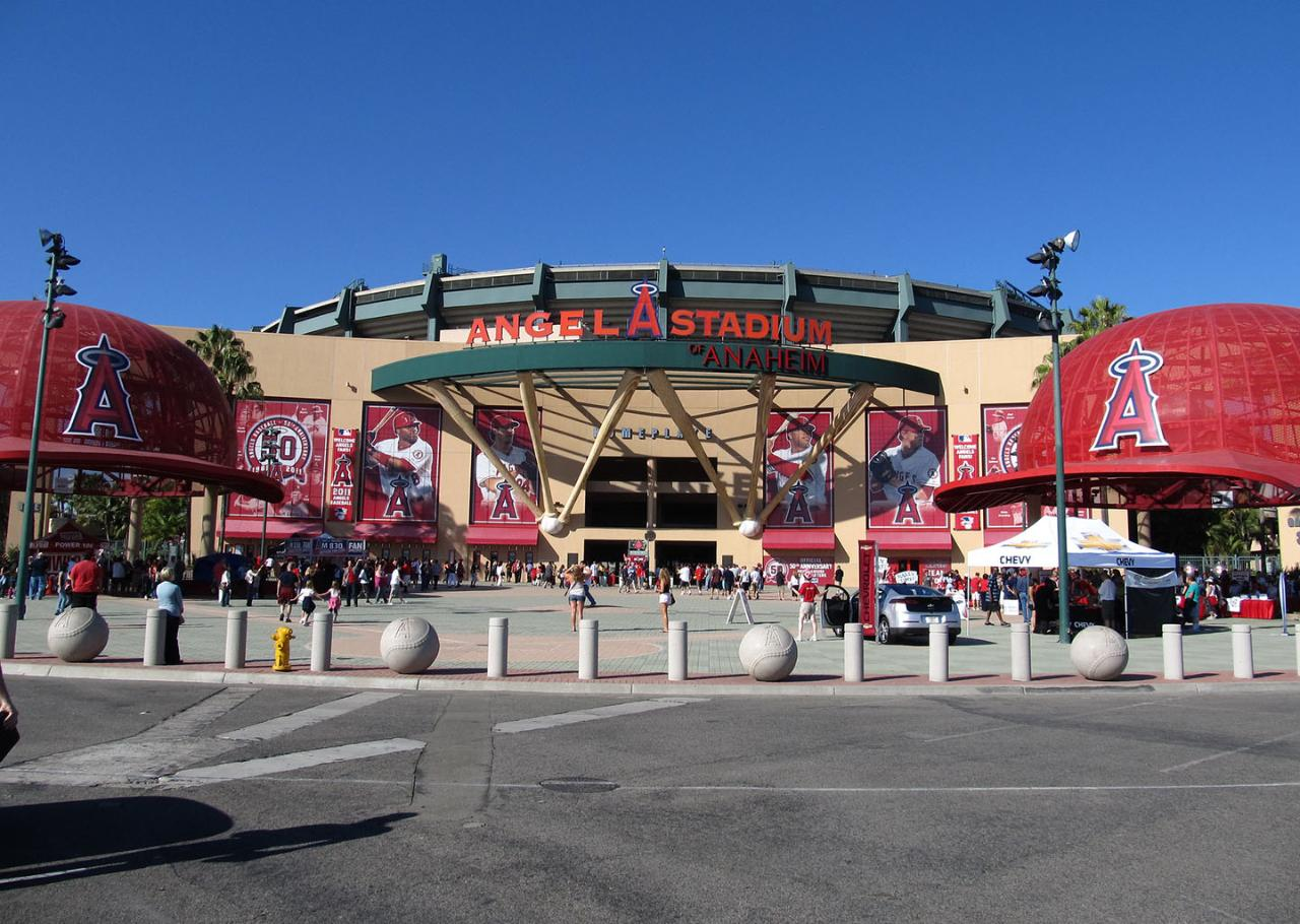 Los Angeles Angels of Anaheim at Angel Stadium - Photo 1 of 13